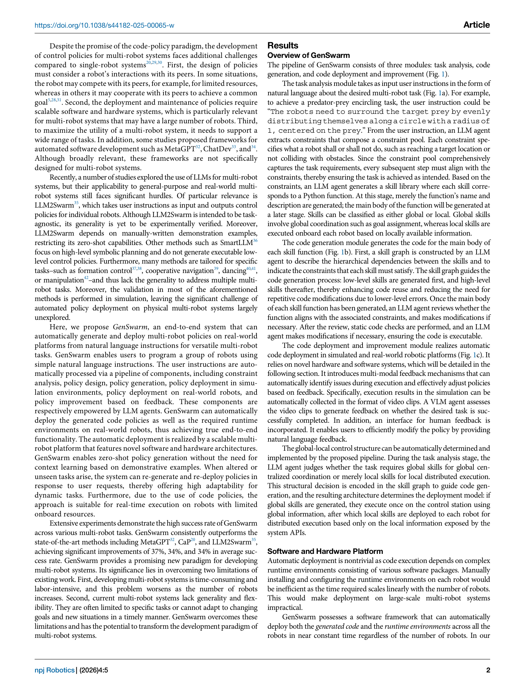 GenSwarm 论文第2页